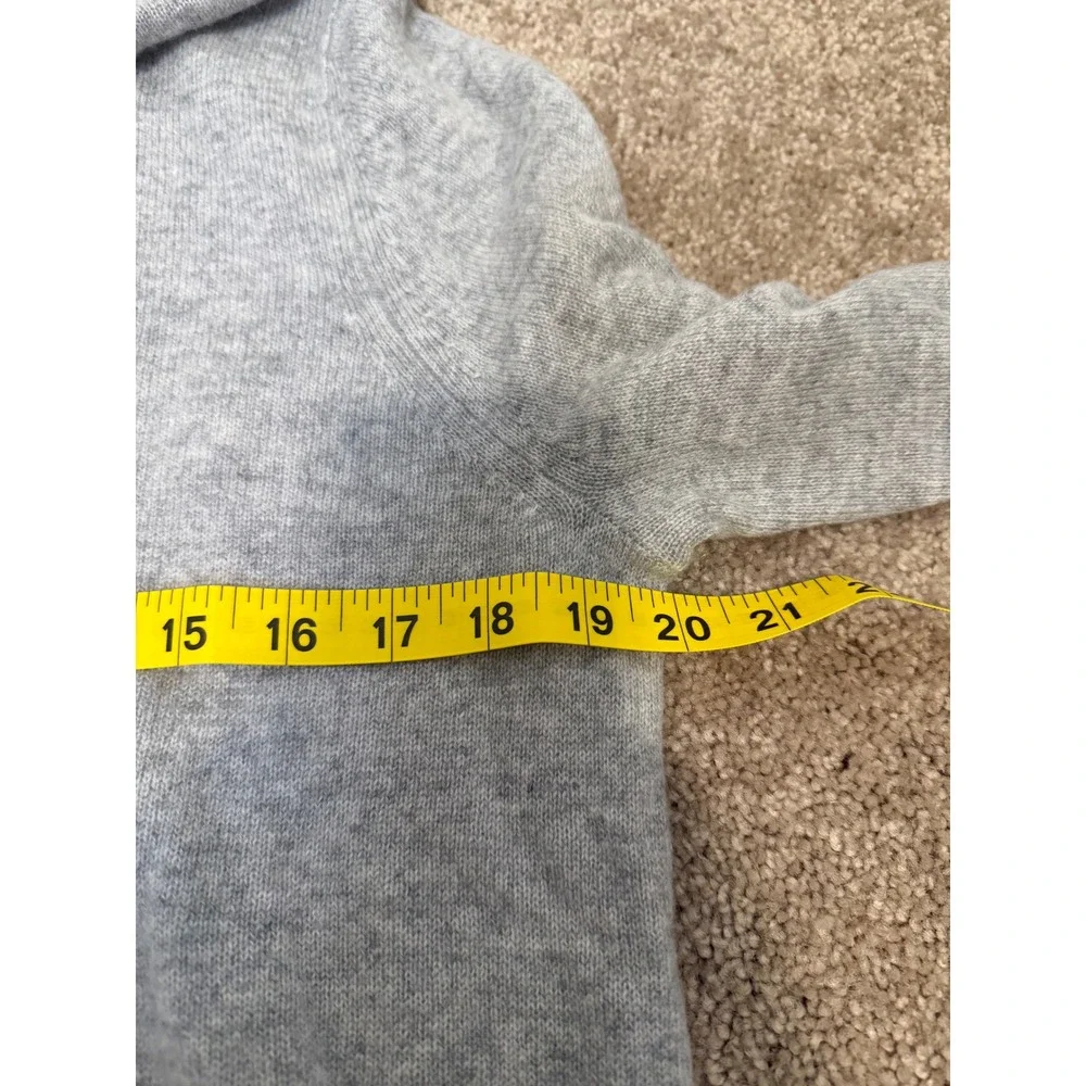 Charter Club Cashmere Sweater Womens Large Grey NWT Crewneck‎ Soft Quiet Luxury